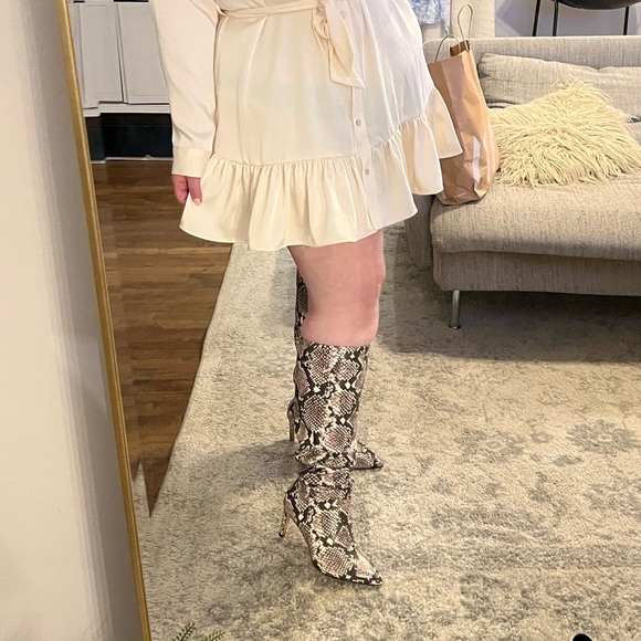 BCBGeneration Marlo Python Boots - Picture 4 of 7